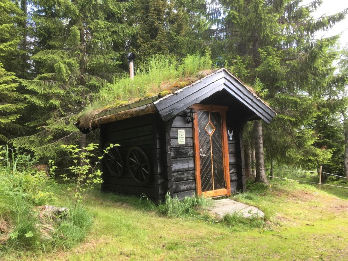 100 Years Old Norwegian Log House In Tromso Villa Buitenkant foto