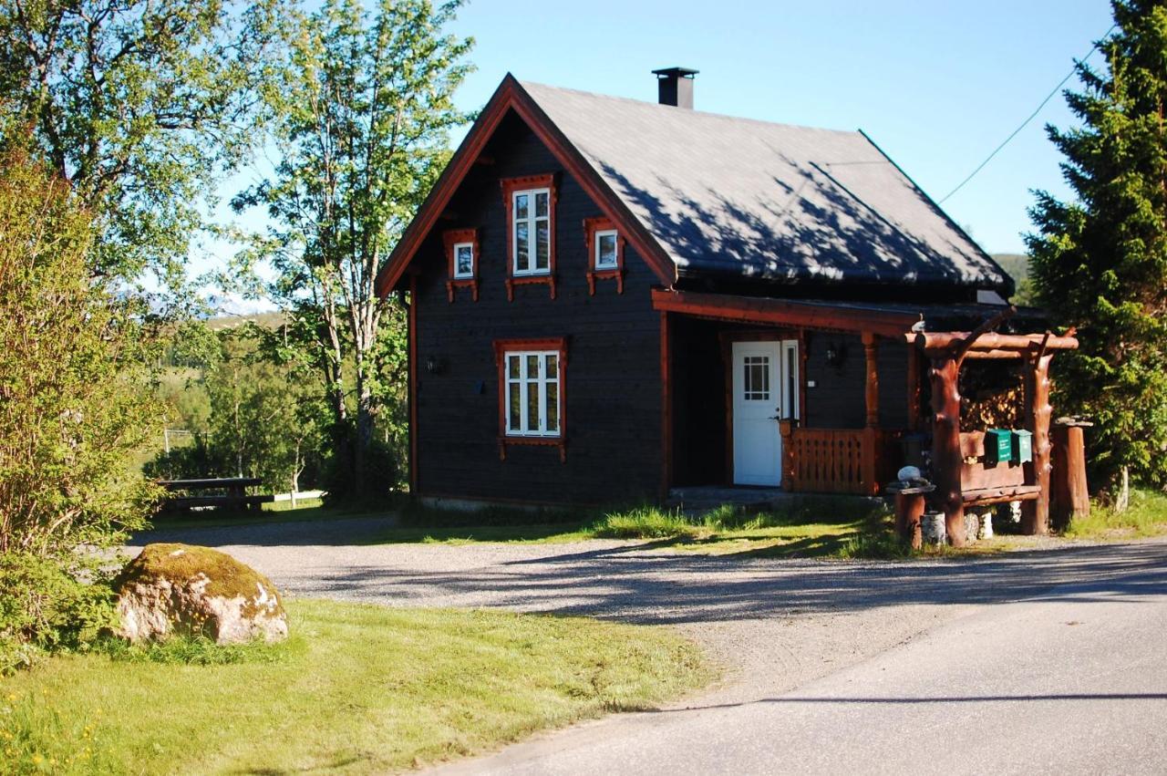 100 Years Old Norwegian Log House In Tromso Villa Buitenkant foto