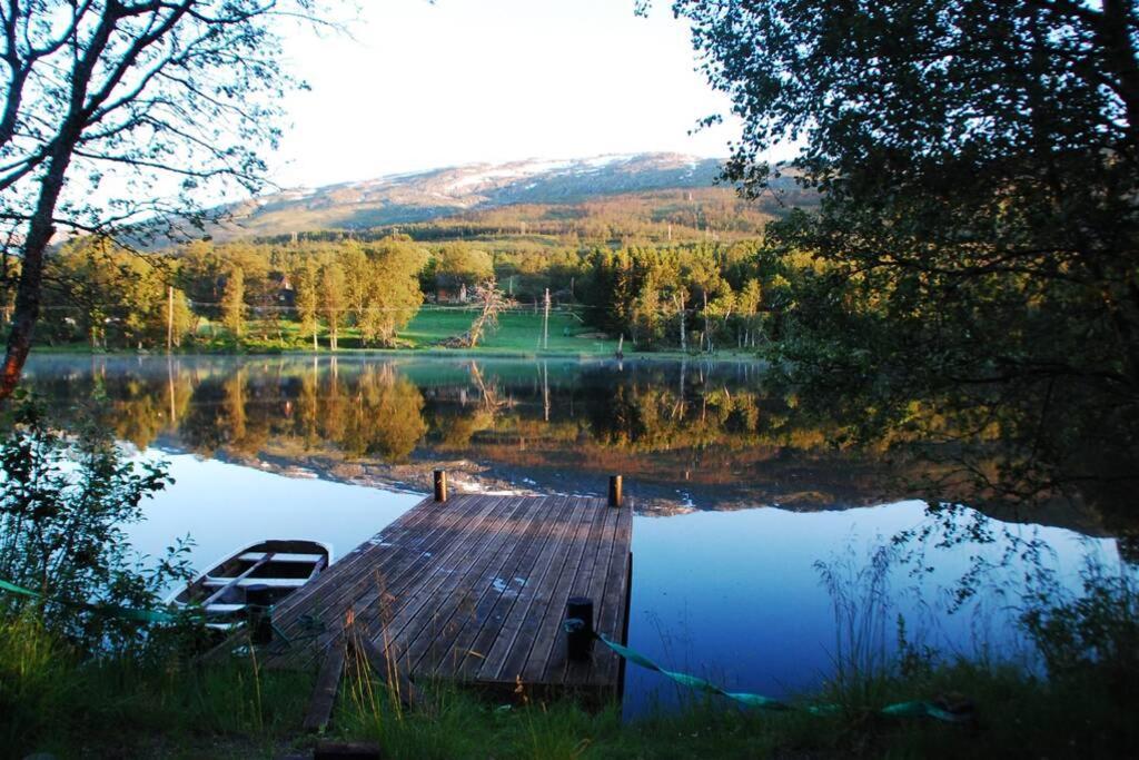 100 Years Old Norwegian Log House In Tromso Villa Buitenkant foto